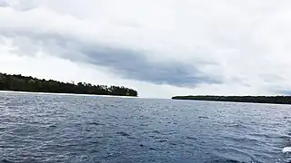 Die Wasserstraße zwischen Jaco und Timor
