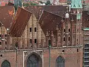 Maßwerk seit jeher aus Eisen: Fenster der Danziger Marienkirche, spätgotisch