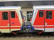 Vergleich Lackierungsvarianten (ÖBB) Elfenbein/Achatgrau