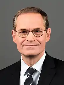 Berlin Michael MüllerBundesratspräsident(1. November 2017 bis31. Oktober 2018)