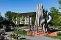 Spielplatz und Alterssiedlung