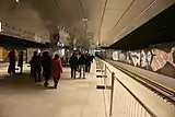 Bahnsteig, März 2017