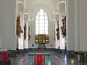 Blick in den Andachtsraum
