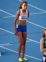 Rang acht für Aníta Hinriksdóttir
