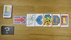 Spielsituation bei Illusion mit korrekter Reihe