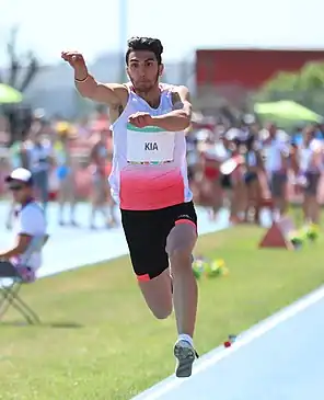Hamid Reza Kia bei den Olympischen Jugendspielen 2018 in Buenos Aires