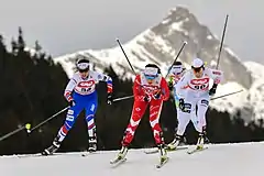 Kathrine Harsem (Mitte) in Seefeld 2018