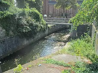 Brücke am Floßbach-Abzweig in Neustadt