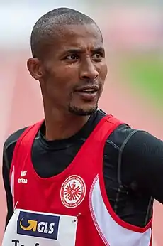Homiyu Tesfaye gewann den 10-km-Lauf 2015 und 2022