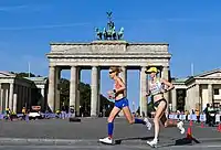 Katharina Heinig (rechts) – Rang sechzehn / Ruth van der Meijden (links), Niederlande – Rang achtzehn