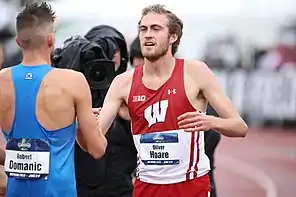Oliver Hoare bei den NCAA-Collegemeisterschaften 2018