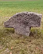 Sockel eines Steinkreuzes