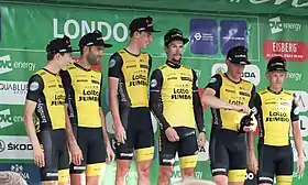 Mannschaftsfoto Team Visma-Lease a Bike