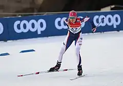 Swirbul beim Skilanglauf-Weltcup 2019 in Dresden