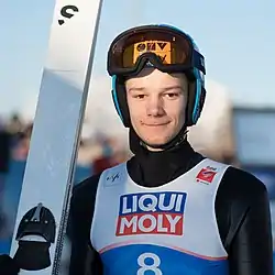 Radu Mihai Păcurar bei denNordischen Skiweltmeisterschaften 2019 in Seefeld