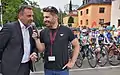 Oberbürgermeister Julian Vonarb (links) zur Eröffnung 2019