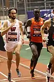 Morgan McDonald (links)Rang acht in 13:26,80 min