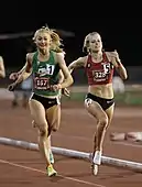 Jessica Hull (links)Rang acht in 4:01,80 min