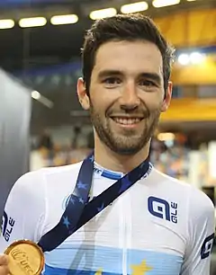 Benjamin Thomas bei derBahn-EM 2019: Gold im Omnium
