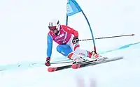 Victor Bessière beim Riesenslalom