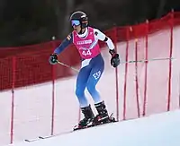 Juan Sánchez beim Riesenslalom
