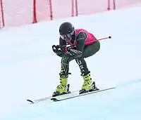 Trent Pennington beim Riesenslalom