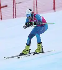 Sindre Sætren Myklebust beim Riesenslalom