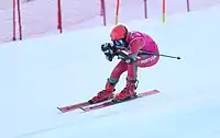Manuel Ramos beim Riesenslalom