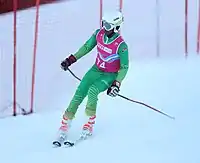 Thabo Rateleki beim Riesenslalom