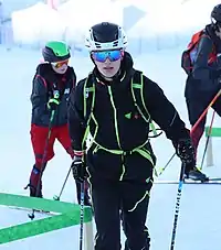 Trym Dalset Lødøen beim Mixed-Staffel-Wettbewerb