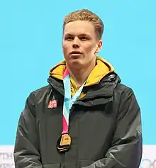 Adam Hofstedt bei den Olympischen Jugend-Winterspielen 2020