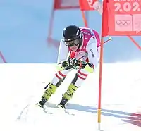 Philip Hoffmann beim Mixed-Parallelslalom
