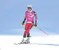 Louis Latulippe beim Mixed-Parallelslalom