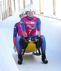 Vratislav Varga und Metod Majerčák beim Doppelsitzer-Wettbewerb