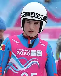 Marius Goncear beim Einsitzer-Wettbewerb