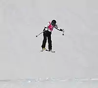 Anouk Andraska beim Slopestyle-Wettbewerb