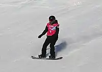 Courtney Rummel beim Slopestyle-Wettbewerb