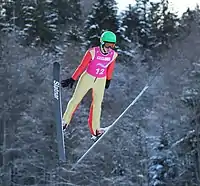 Florin Feroiu beim Einzelwettbewerb