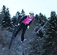 Adam Niżnik beim Einzelwettbewerb