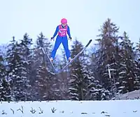 Emely Torazza beim Einzelwettbewerb