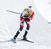 Witta Walcher beim Nordic-Mixed-Team-Wettbewerb