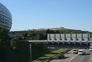 Rotorblätter an der Baustelle (Juli 2020)