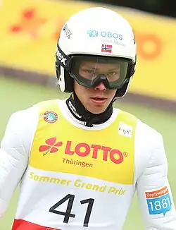 Skårset beim Sommer Grand Prix 2021 in Oberhof