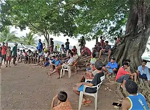 Bürgerversammlung in der Aldeia Samarogo im Suco Nahareca