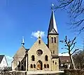 Westkilver, Kirche mit Hauptportal