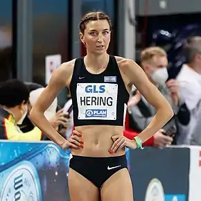 Christina Hering kam auf den siebten Platz