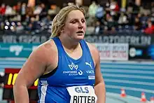 Julia Ritter – ausgeschieden mit 18,22 m