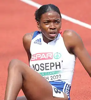 Gémima Joseph bei den Europameisterschaften (2022) in München