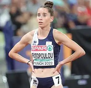 Olivia Fotopoulou bei den Europameisterschaften 2022 in München