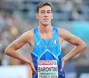 Simone Barontini bei den Europameisterschaften 2022 in München